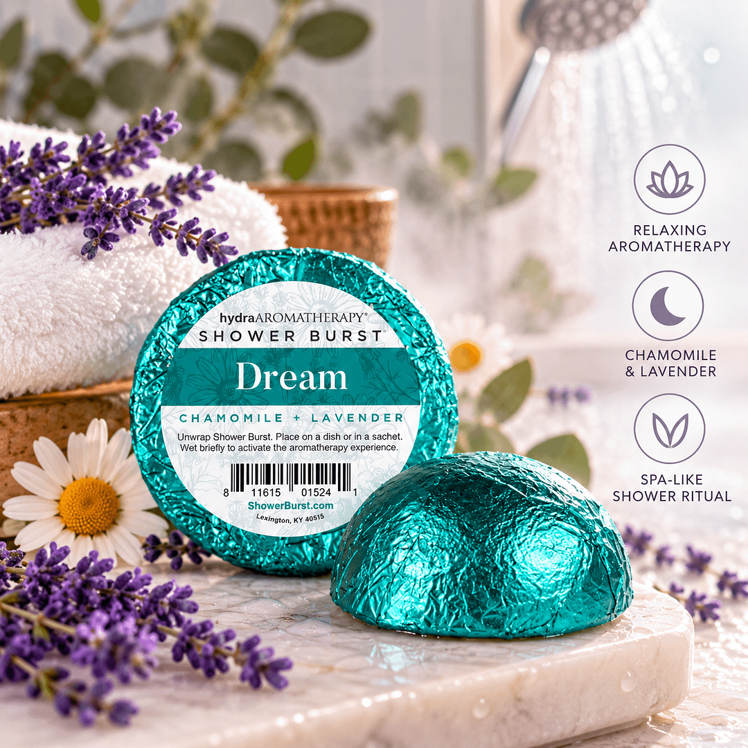 Dream Spa Shower Burst Advertisement