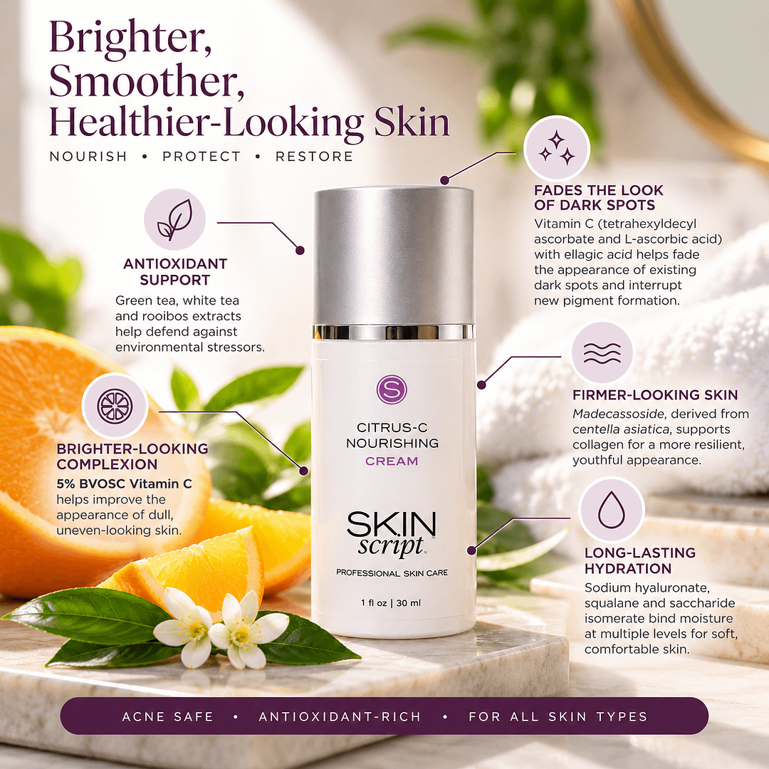 Skin Script Citrus-C Nourishing Cream – Vitamin C Skincare Benefits