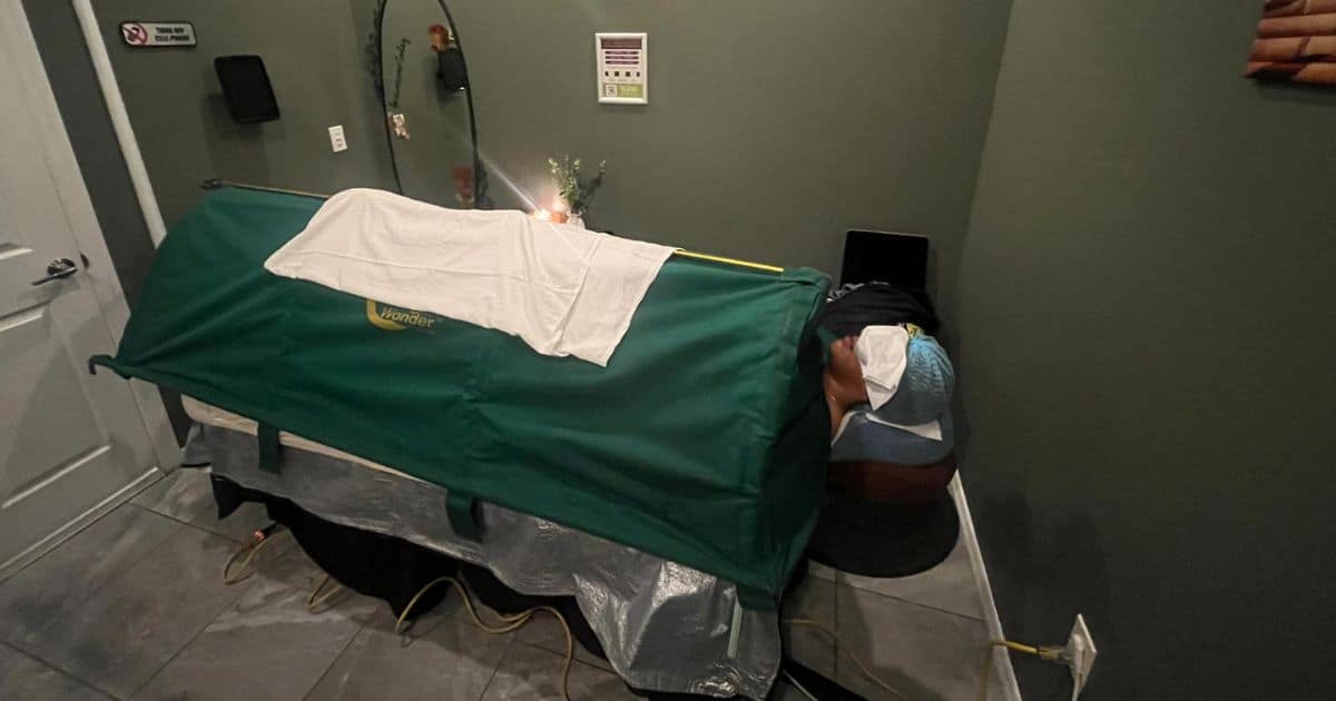 steam tent sauna