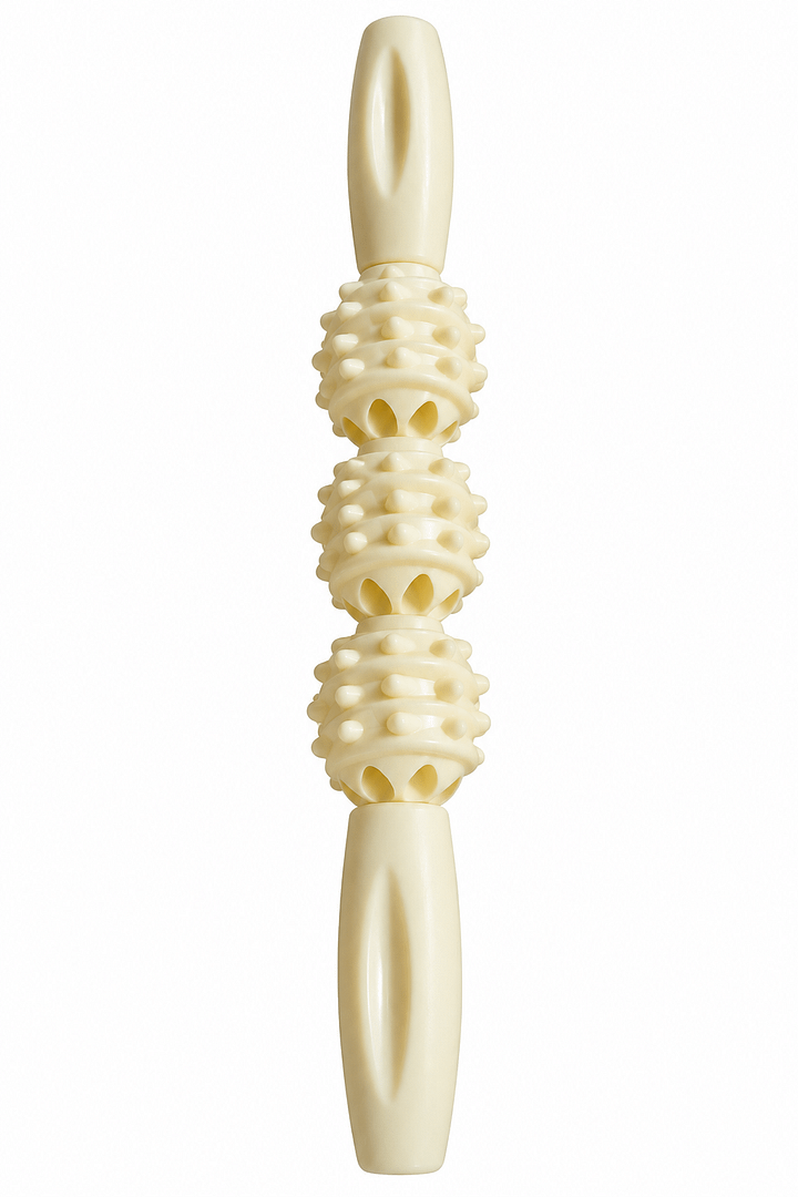 Cream Spiky Massage Roller Stick – Small