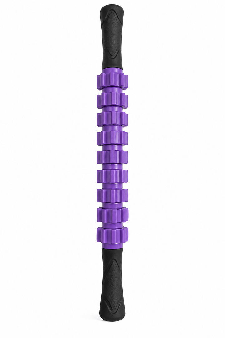 Purple Segmented Massage Roller Stick – Large