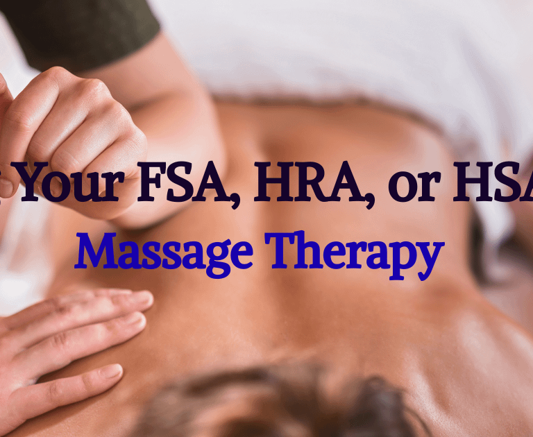 massage therapist giving woman a back rub