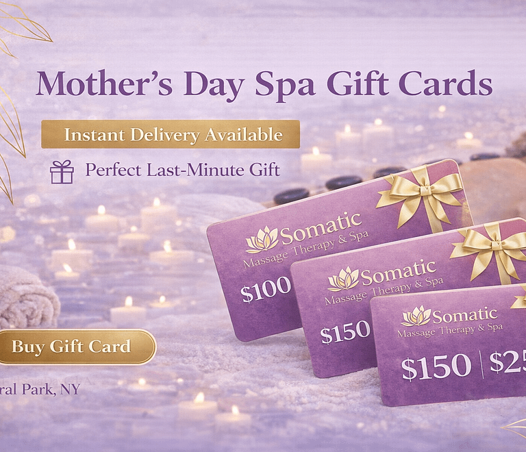 Mothers day spa gift card